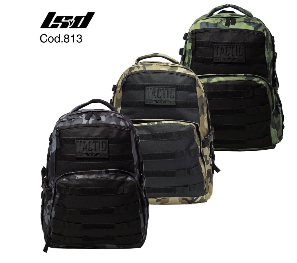 Mochila TACTIC LSYD Cod.813 CAMUFLADA