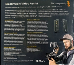 Blackmagic - Video Assist con HDMI y 6G-SDI Recorder, Monitor 5", 1920 x 1080 / DEMO UNIT - comprar online