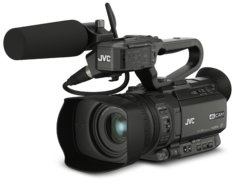 JVC | GY-HM250SP | Camcorder compacta de mano 4KCAM para streaming y producción deportiva