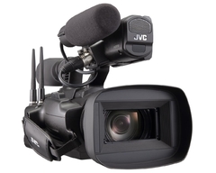 JVC | GY-HM550E | Camcorder compacto de mano 4K para ENG - SVC