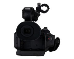 JVC | GY-HM250E | Camcorder compacta de mano 4K con streaming en directo, SDI y gráficos broadcast - SVC
