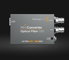BLACKMAGIC - MINI CONVERTER Optical Fiber 12G en internet