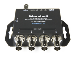 MARSHALL VDA-104-3GS - 1 x 4 3G/HD/SD-SDI Reclocking Distribution Amplifier - comprar online