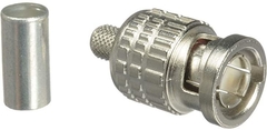 CANARE BCP-C4F, Slim BNC Crimp Plug for L-4CFB and Belden 1505A Cable.