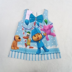 Vestido Pocoyo Trapézio