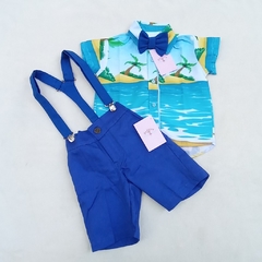 Conjunto Mickey na Praia - Conjunto Completo