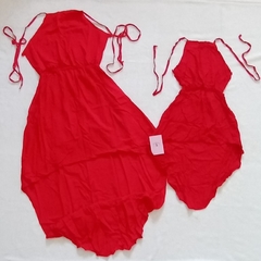 Vestidos Calda tal mãe tal filha (costas nua) tal mae tal filha vermelho