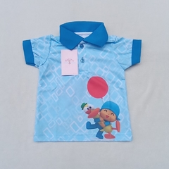 Conjunto Pocoyo - Blusa Polo e Bermuda - comprar online