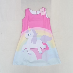 vestido unicornio trapezio