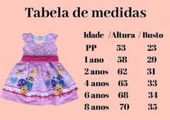 Vestido Arca de Noé Perolas Infantil Festa Luxo Luxinho Rosa e Candy color - Hadassa Moda Infantil