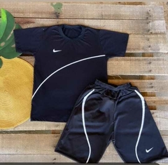 Conjunto infantil masculino menino Marcas com manguinha nike