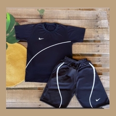 Conjunto Nike Casual Básico Infantil Blusa Manga curta