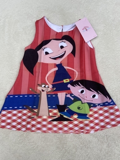 Vestido Show da Luna Festa Jupter Infantil