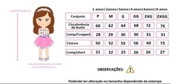 Conjunto Skye Infantil - Patrulha Canina (laço Brinde) na internet