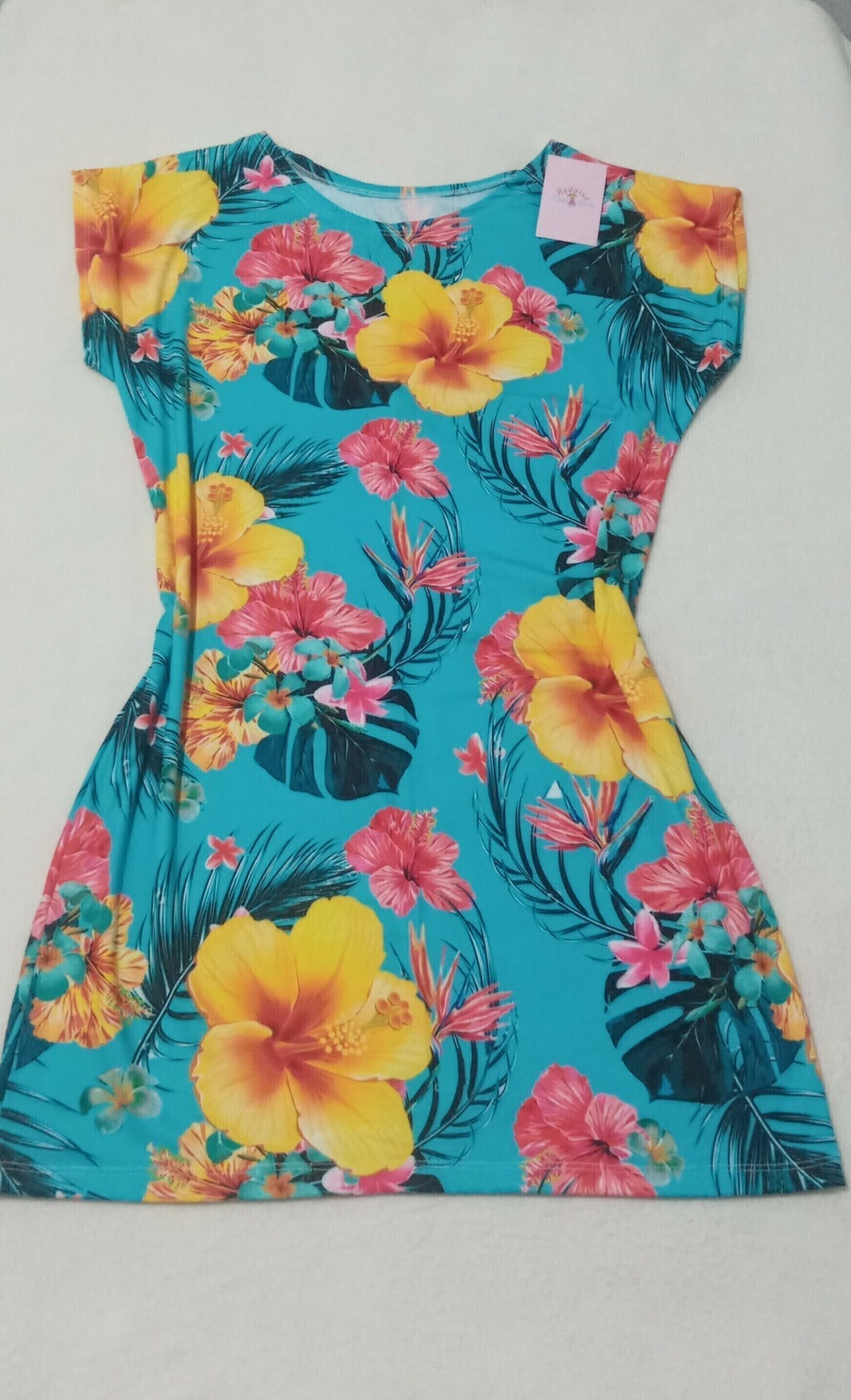 Vestido infantil best sale festa tropical