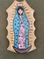 Virgen de Guadalupe en madera pintada a mano