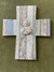 Cruz de madera 12x12cm