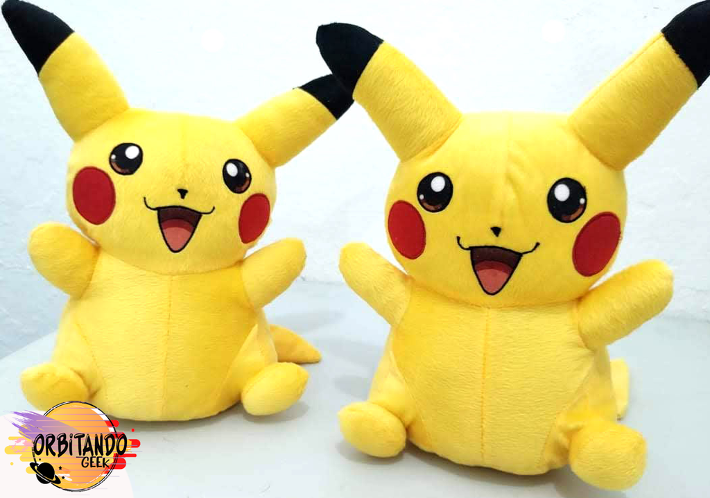 Pikachu E Eevee - Pelúcia Pokemon Pronta Entrega