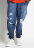 JEAN BROSS JOGGER MATIZADO CON ROTURAS