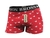 Boxer Bross Doves Rojo Slim Fit Elastizado