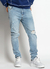 JEAN BROSS SLIM CELESTE CON ROTURAS - comprar online