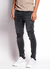 JEAN BROSS SLIM NEGRO CON ROTURAS - comprar online