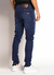 JEAN BROSS SLIM AZUL BIGOTE LASER - HOMBRE - Bross Mayorista