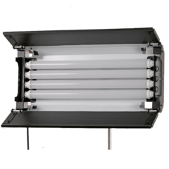 LMFLO RGBWW 60 - 4 Tubos LED rgbww 60cm, ponteira, c/ power box - LEDMAIS