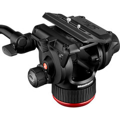 Tripé Manfrotto MVK504XTWINGA - Cabeça de Vídeo Fluida 504X e tripé de perna dupla de alumínio GS c/ Estrela de Piso - comprar online