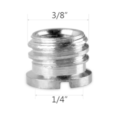 Adaptador de rosca de 1/4" para 3/8" (1 unidade) na internet