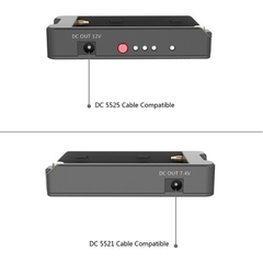 Plate Adaptador SmallRig EB2504 Bateria NP-F para Cages e Câmeras na internet