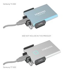 Suporte Smallrig 3272 para SSD Samsung T5/T7, compatível com cage Blackmagic 6K PRO na internet