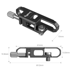 Imagem do SmallRig 3300 - Cable Clamp para cabo HDMI do SSD T5 Samsung para BMPCC 6K Pro