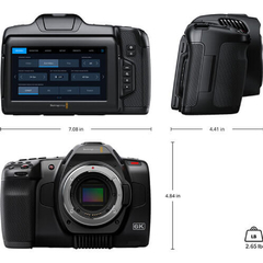 Imagem do Blackmagic Pocket Cinema Camera 6K G2