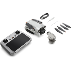 Drone DJI Mini 3 Pro (DJI RC) Fly More Kit PLUS Combo - Filmtech Equipamentos