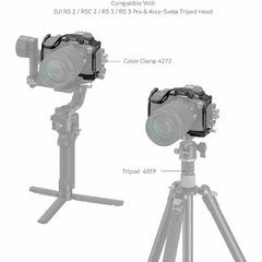 SmallRig 4161 Camera Cage “Black Mamba” p/ Canon EOS R6 Mark II - comprar online