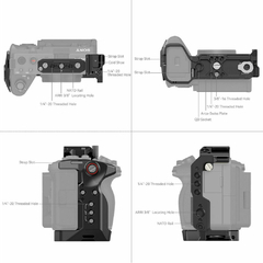 Cage Smallrig 4183 para câmeras Sony FX3 e FX30 - Filmtech Equipamentos