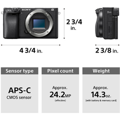 Imagem do Câmera Sony a6400 Mirrorless