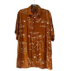 Camisa Caras Ocre GG