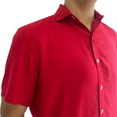 Camisa Vermelha Twill na internet