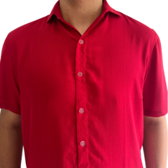 Camisa Vermelha Twill - comprar online