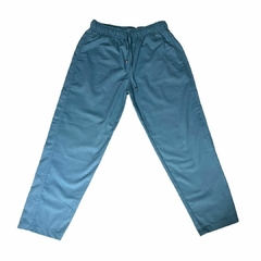 Calça Linho Duni Azul