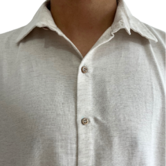 Camisa algodão e linho - loja online