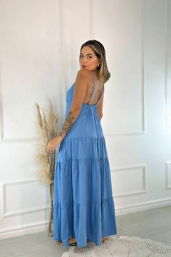 VESTIDO LONGO ALÇA COSTAS - loja online