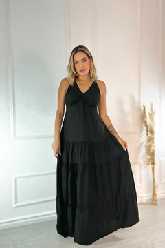 VESTIDO LONGO ALÇA COSTAS - comprar online