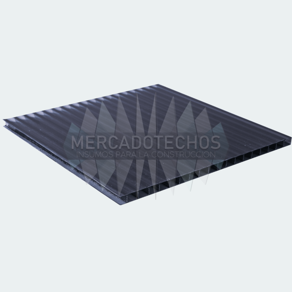 Placa de Policarbonato Alveolar 8 mm - Mercado Techos