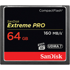 Memoria Sandisk Extreme Pro CompactFlash 32Gb / 64Gb / 128Gb - comprar online