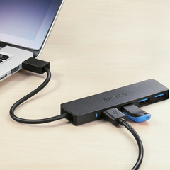 Hub Anker ultra slim USB 3.0 - 4 Puertos - comprar online