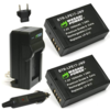 Kit 2 Baterias Lp-e17 + Cargador Doble - comprar online