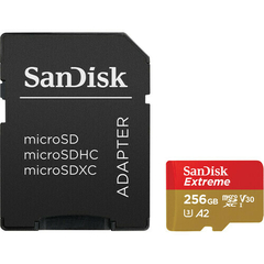 Memoria microSDXC SanDisk 256GB Extreme V30 UHS-I U3 en internet